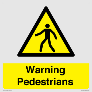 WV10602: Warning Pedestrians