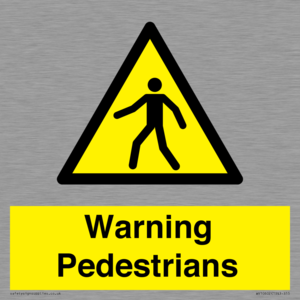 WV10602: Warning Pedestrians