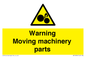 WV10694: Warning Moving machinery parts