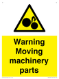 WV10694: Warning Moving machinery parts