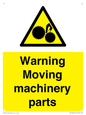 WV10694: Warning Moving machinery parts