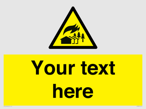 WV10803: Custom Warning: Large scale fire zone