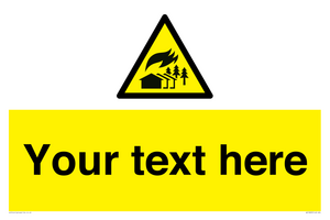 WV10803: Custom Warning: Large scale fire zone