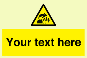 WV10803: Custom Warning: Large scale fire zone