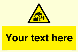 WV10803: Custom Warning: Large scale fire zone
