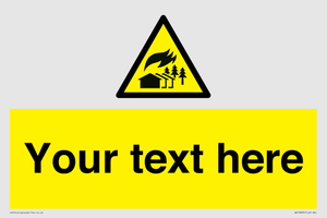 WV10803: Custom Warning: Large scale fire zone