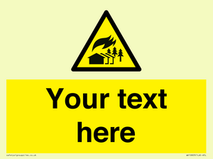 WV10803: Custom Warning: Large scale fire zone