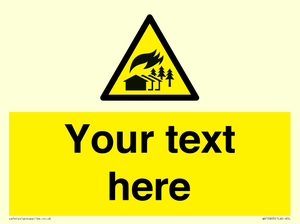 WV10803: Custom Warning: Large scale fire zone