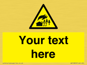 WV10803: Custom Warning: Large scale fire zone