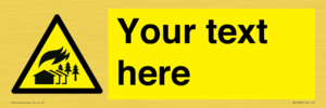 WV10803: Custom Warning: Large scale fire zone