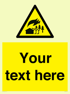 WV10803: Custom Warning: Large scale fire zone
