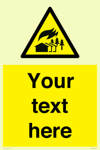 WV10803: Custom Warning: Large scale fire zone