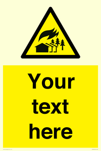 WV10803: Custom Warning: Large scale fire zone