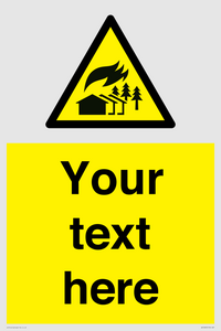 WV10803: Custom Warning: Large scale fire zone