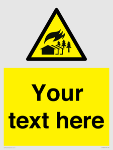 WV10803: Custom Warning: Large scale fire zone