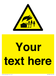 WV10803: Custom Warning: Large scale fire zone