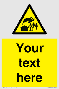 WV10803: Custom Warning: Large scale fire zone