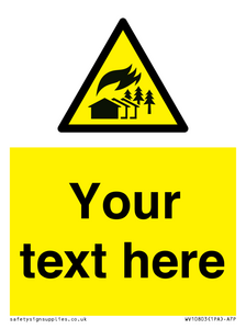 WV10803: Custom Warning: Large scale fire zone
