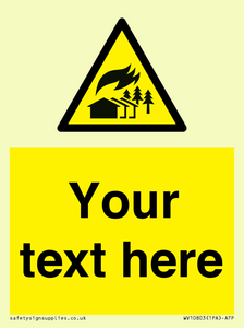 WV10803: Custom Warning: Large scale fire zone