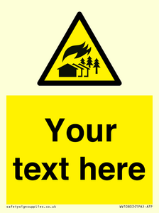 WV10803: Custom Warning: Large scale fire zone