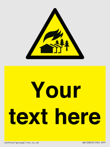 WV10803: Custom Warning: Large scale fire zone
