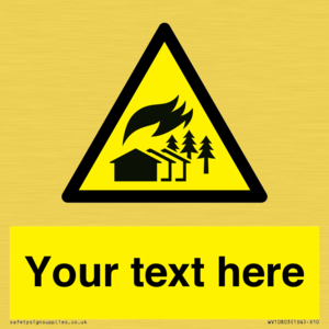 WV10803: Custom Warning: Large scale fire zone
