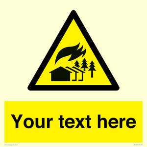 WV10803: Custom Warning: Large scale fire zone