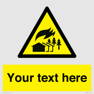 WV10803: Custom Warning: Large scale fire zone
