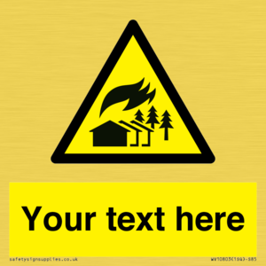 WV10803: Custom Warning: Large scale fire zone
