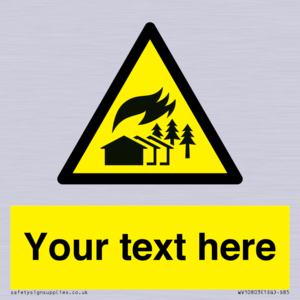 WV10803: Custom Warning: Large scale fire zone