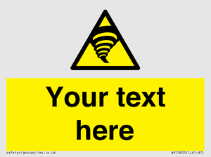 WV10805: Custom Warning: Tornado zone