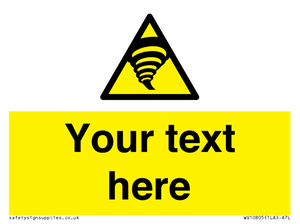 WV10805: Custom Warning: Tornado zone