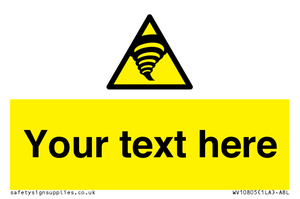 WV10805: Custom Warning: Tornado zone