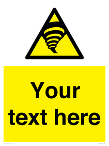 WV10805: Custom Warning: Tornado zone