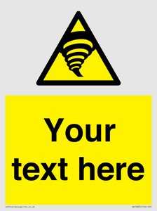 WV10805: Custom Warning: Tornado zone