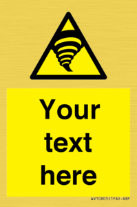 WV10805: Custom Warning: Tornado zone