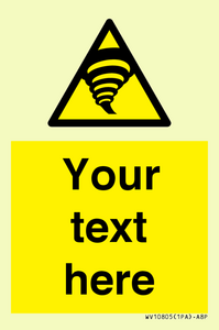 WV10805: Custom Warning: Tornado zone