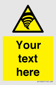 WV10805: Custom Warning: Tornado zone