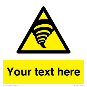 WV10805: Custom Warning: Tornado zone