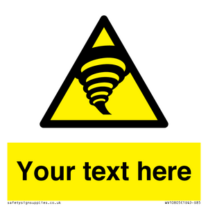 WV10805: Custom Warning: Tornado zone