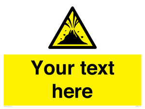 WV10807: Custom Warning: Active volcano zone