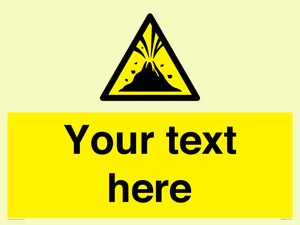WV10807: Custom Warning: Active volcano zone