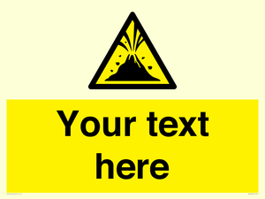 WV10807: Custom Warning: Active volcano zone