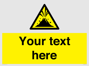 WV10807: Custom Warning: Active volcano zone