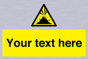 WV10807: Custom Warning: Active volcano zone