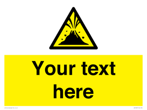 WV10807: Custom Warning: Active volcano zone