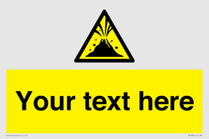 WV10807: Custom Warning: Active volcano zone