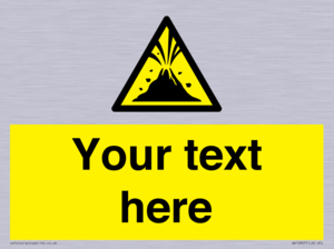 WV10807: Custom Warning: Active volcano zone