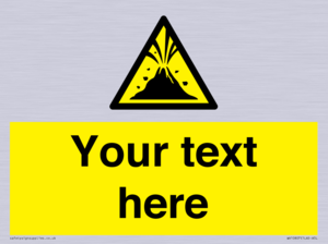 WV10807: Custom Warning: Active volcano zone