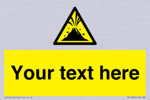 WV10807: Custom Warning: Active volcano zone